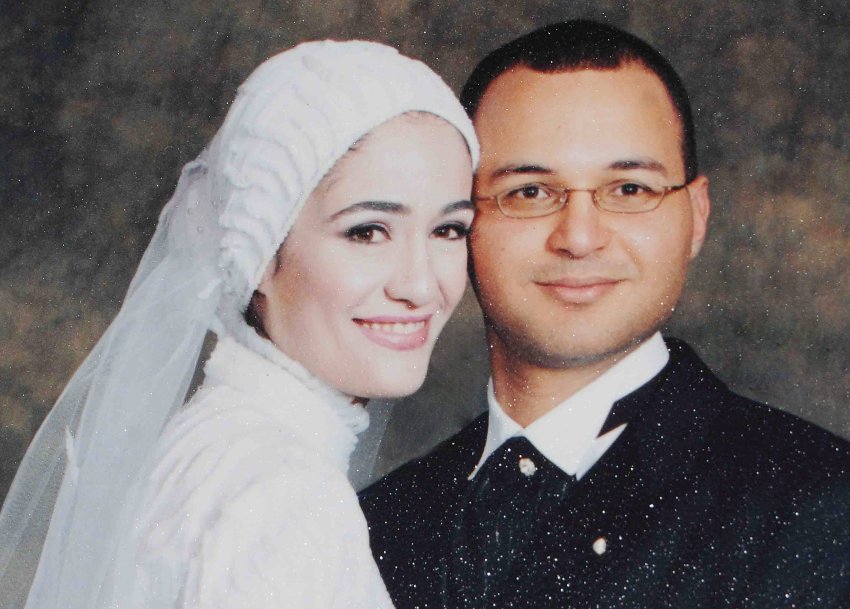 Marwa El Sherbini und ihr Mann Elwy Ali Okaz